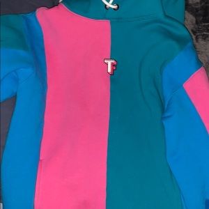 Colorblock teddy fresh hoodie men’s size medium